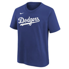 Mookie Betts Los Angeles Dodgers Youth Name & Number T-Shirt - Royal | Nike
