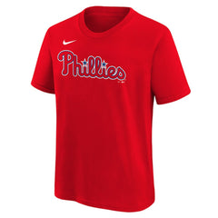 Bryce Harper Philadelphia Phillies Youth Name & Number T-Shirt - Red | Nike