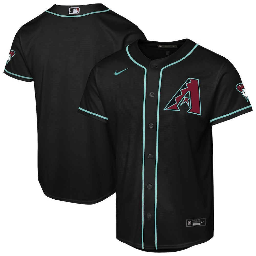 Arizona Diamondbacks Youth Alternate Stadium Jersey - Black | Nike
