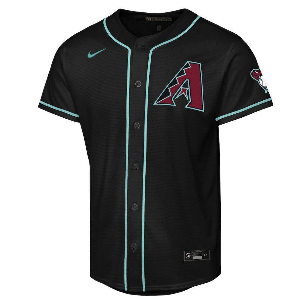 Arizona Diamondbacks Youth Alternate Stadium Jersey - Black | Nike