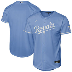 Kansas City Royals Youth Alternate Stadium Jersey - Light Blue | Nike