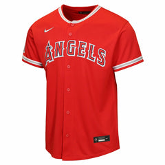 Los Angeles Angels Youth Alternate Stadium Jersey - Red | Nike