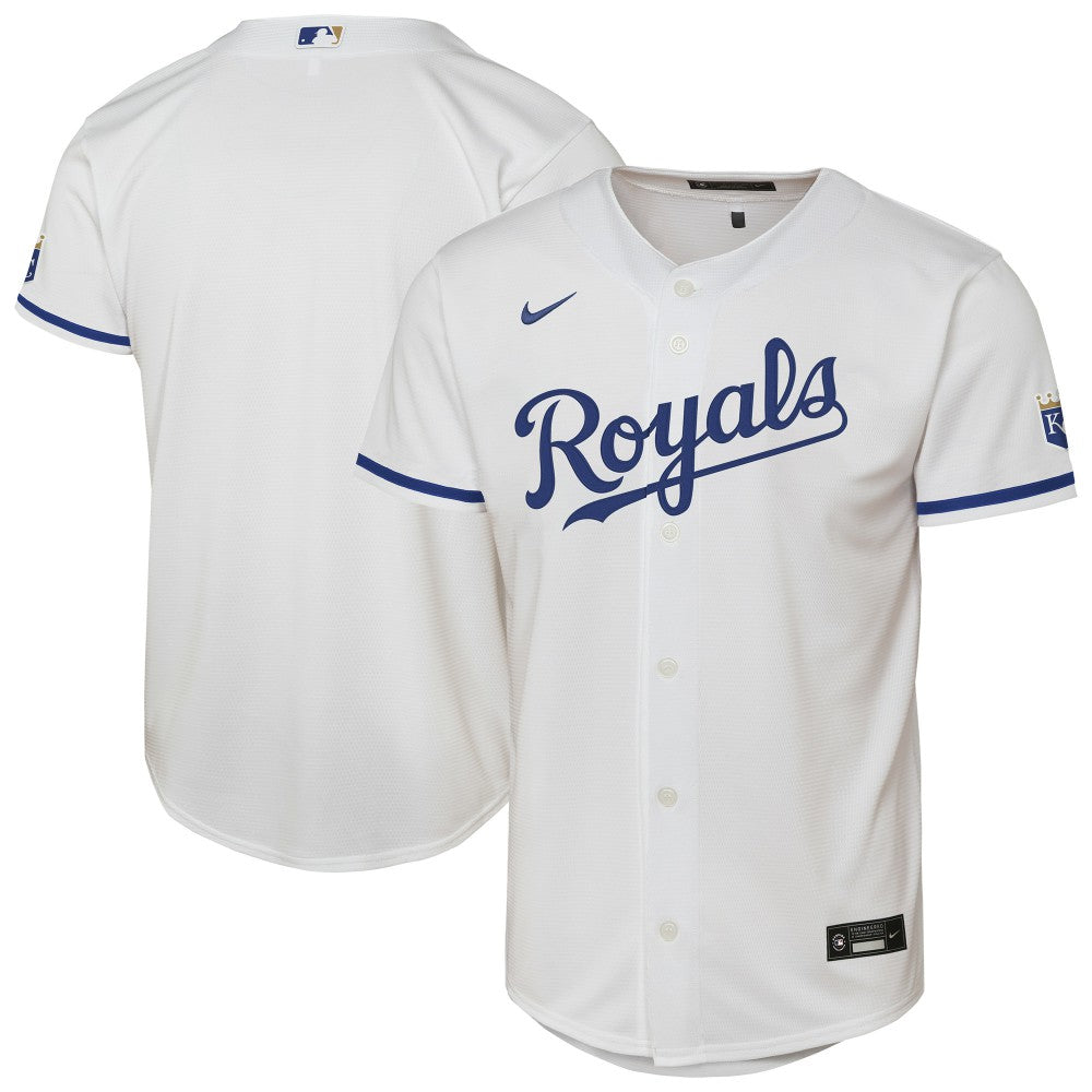 Kansas City Royals Youth Home Stadium Jersey - White | Nike