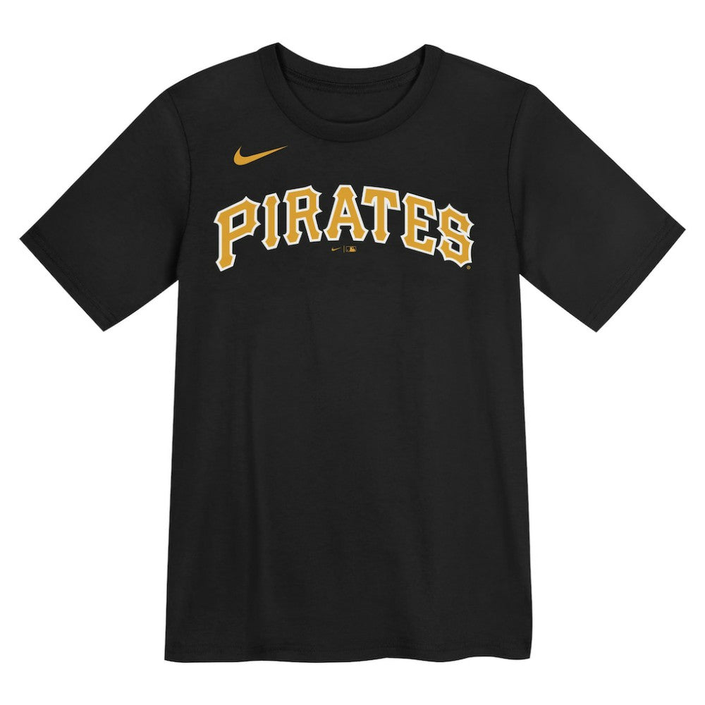 Paul Skenes Pittsburgh Pirates Preschool Name & Number T-Shirt - Black | Nike