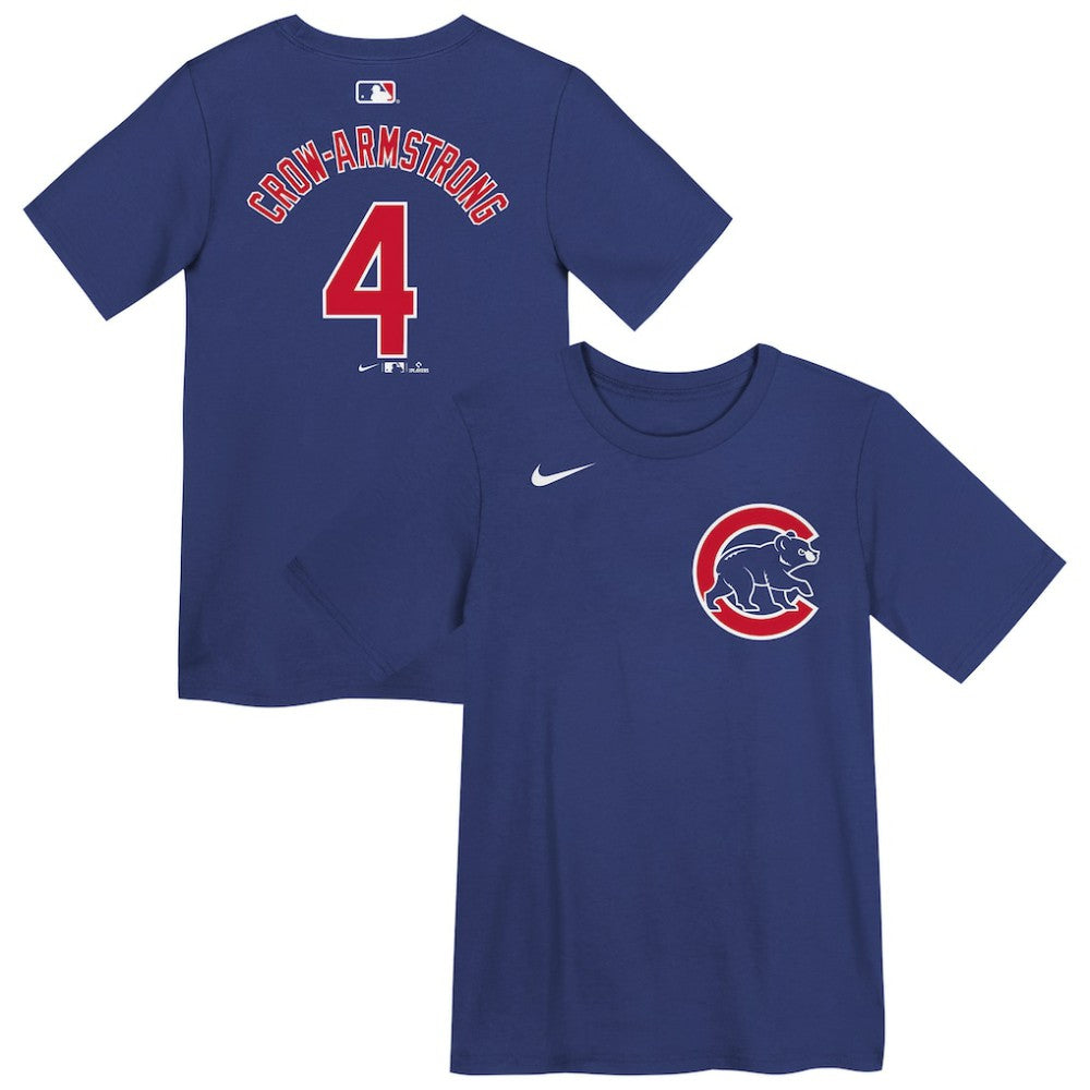 Pete Crow-Armstrong Chicago Cubs Preschool Name & Number T-Shirt - Royal | Nike