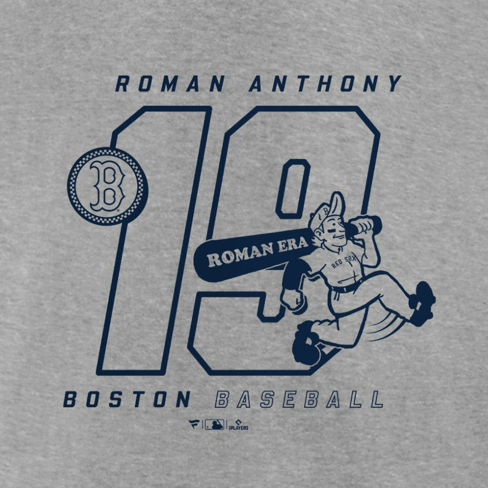 Roman Anthony Boston Red Sox Graphic Player T-Shirt - Heather Gray