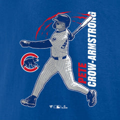 Pete Crow-Armstrong Chicago Cubs Graphic Player T-Shirt - Royal