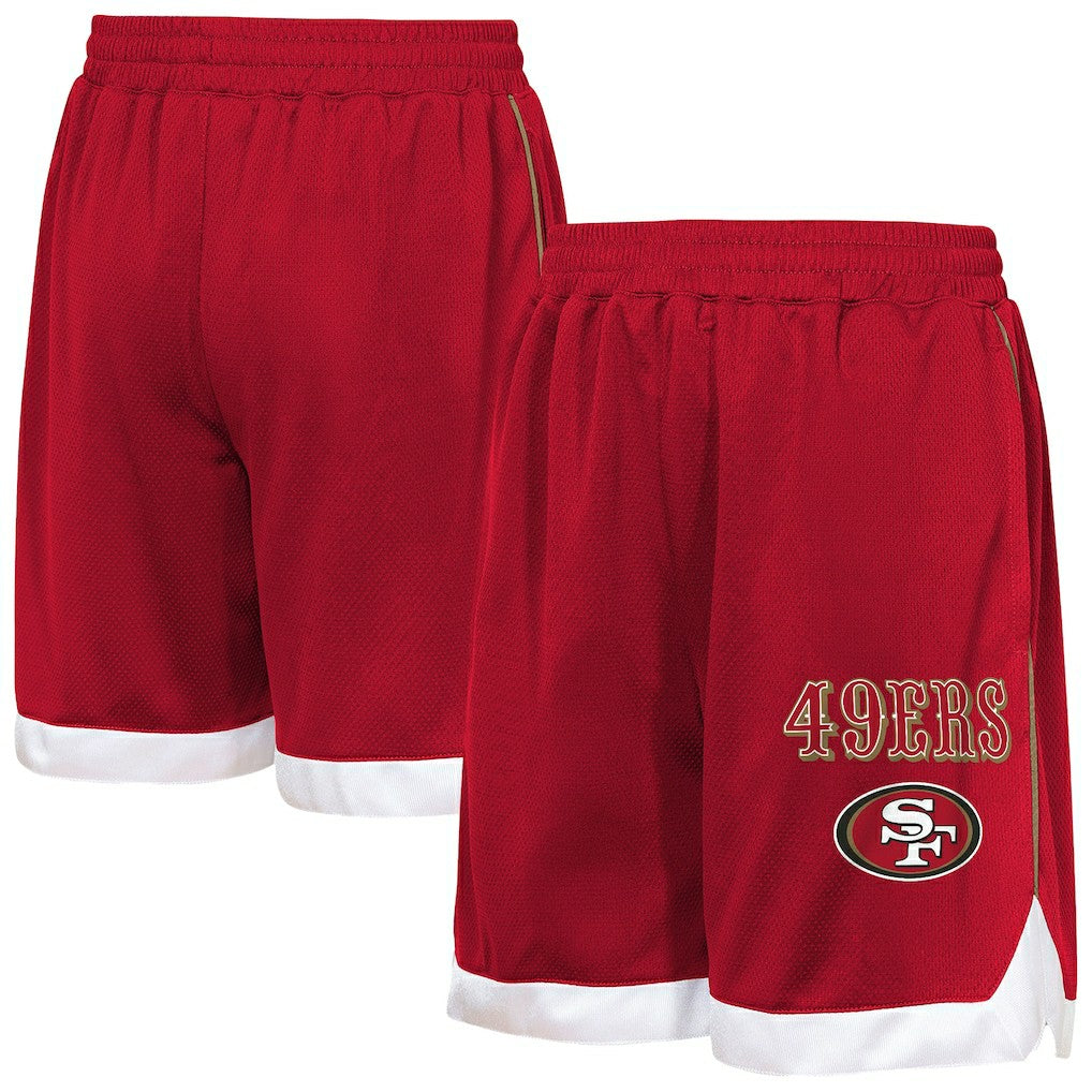 NFL San Francisco 49ers Outerstuff Youth All Star Mesh Shorts