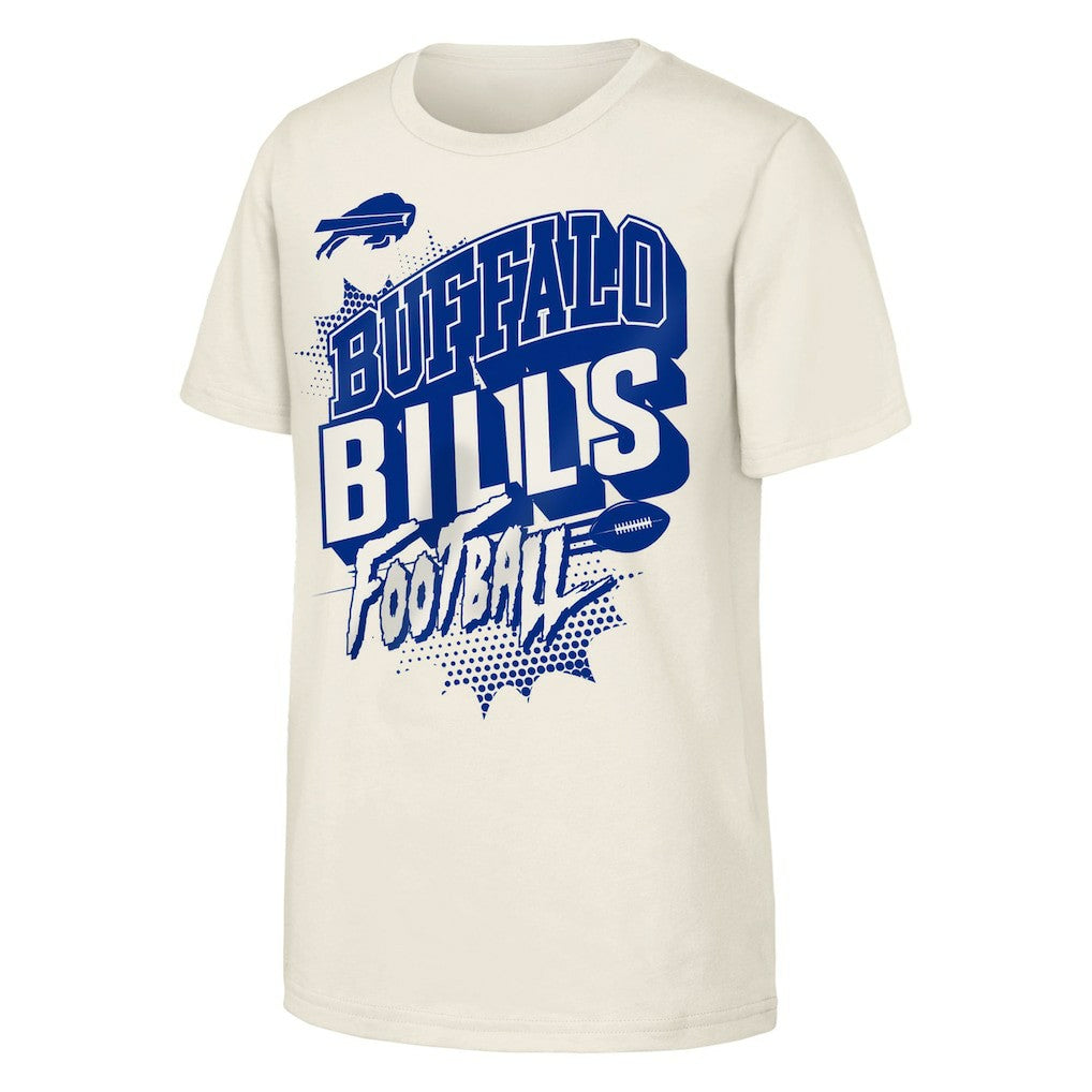 NFL Buffalo Bills Outerstuff Youth Action Comic T-Shirt