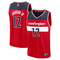 Tre Johnson III Washington Wizards Youth 2025 NBA Draft First Round Pick Fast Break Replica Jersey - Icon Edition - Red | Fanatics outlet
