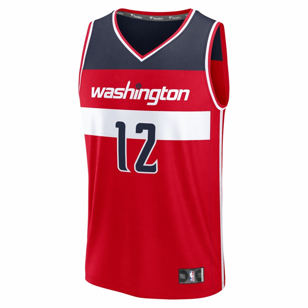 Tre Johnson III Washington Wizards Youth 2025 NBA Draft First Round Pick Fast Break Replica Jersey - Icon Edition - Red | Fanatics outlet