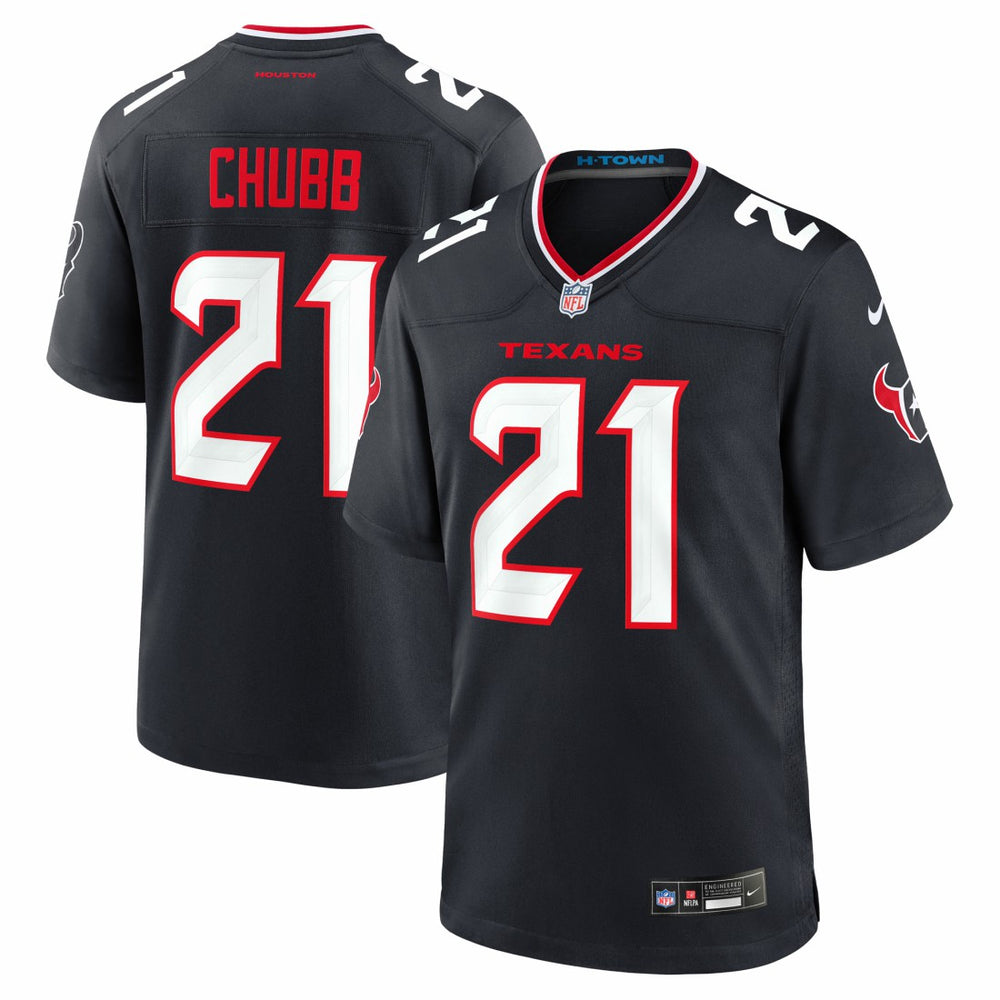 NFL Houston Texans Nick Chubb  Team Game Jersey