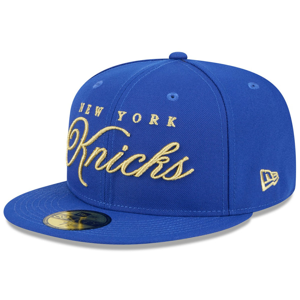 New York Knicks 2026 NBA All-Star Game Script 59FIFTY Fitted Hat - Blue | New Era cheap
