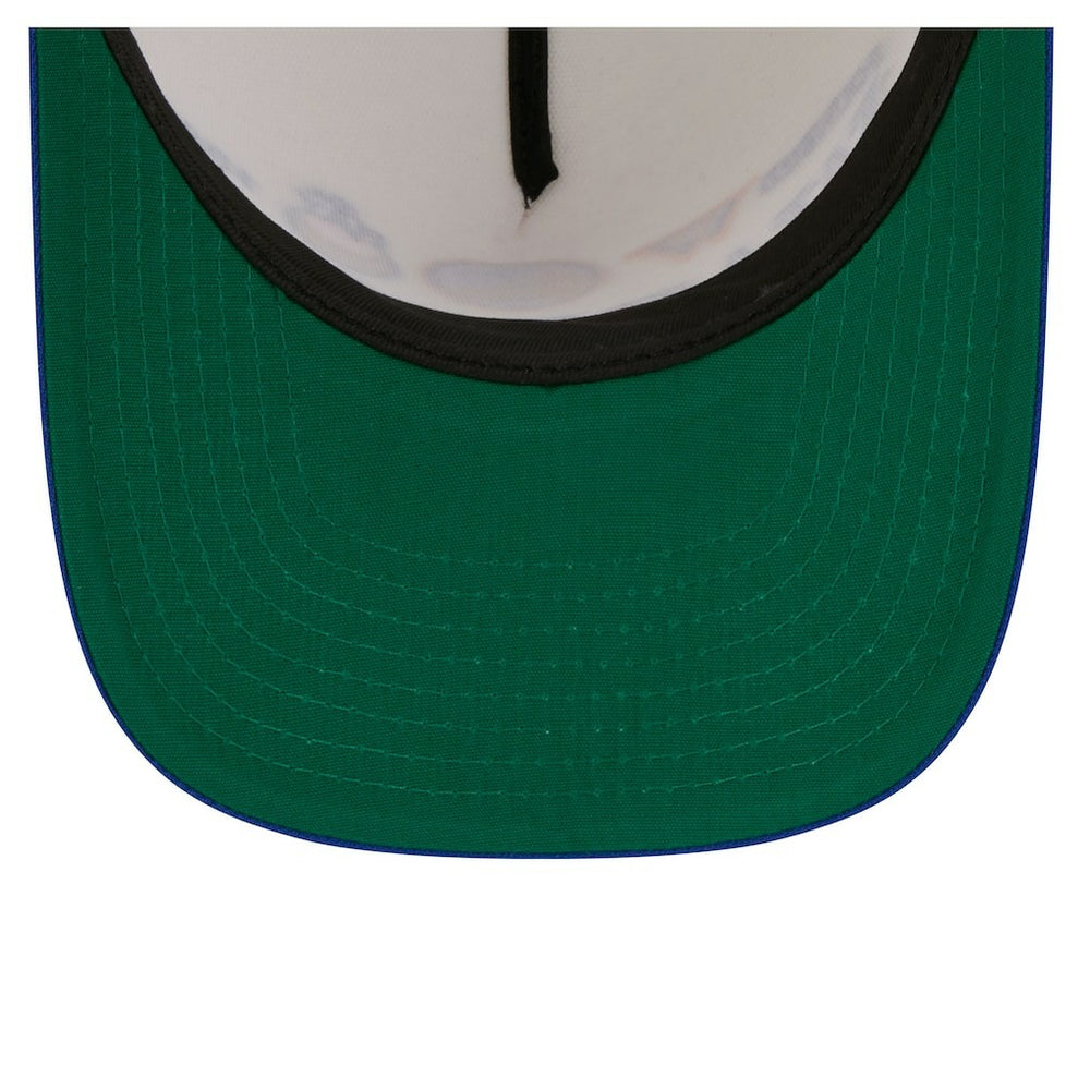 Golden State Warriors Stretched 2-Tone A-Frame 9FIFTY Adjustable Hat sale - Cream/Royal | New Era outlet