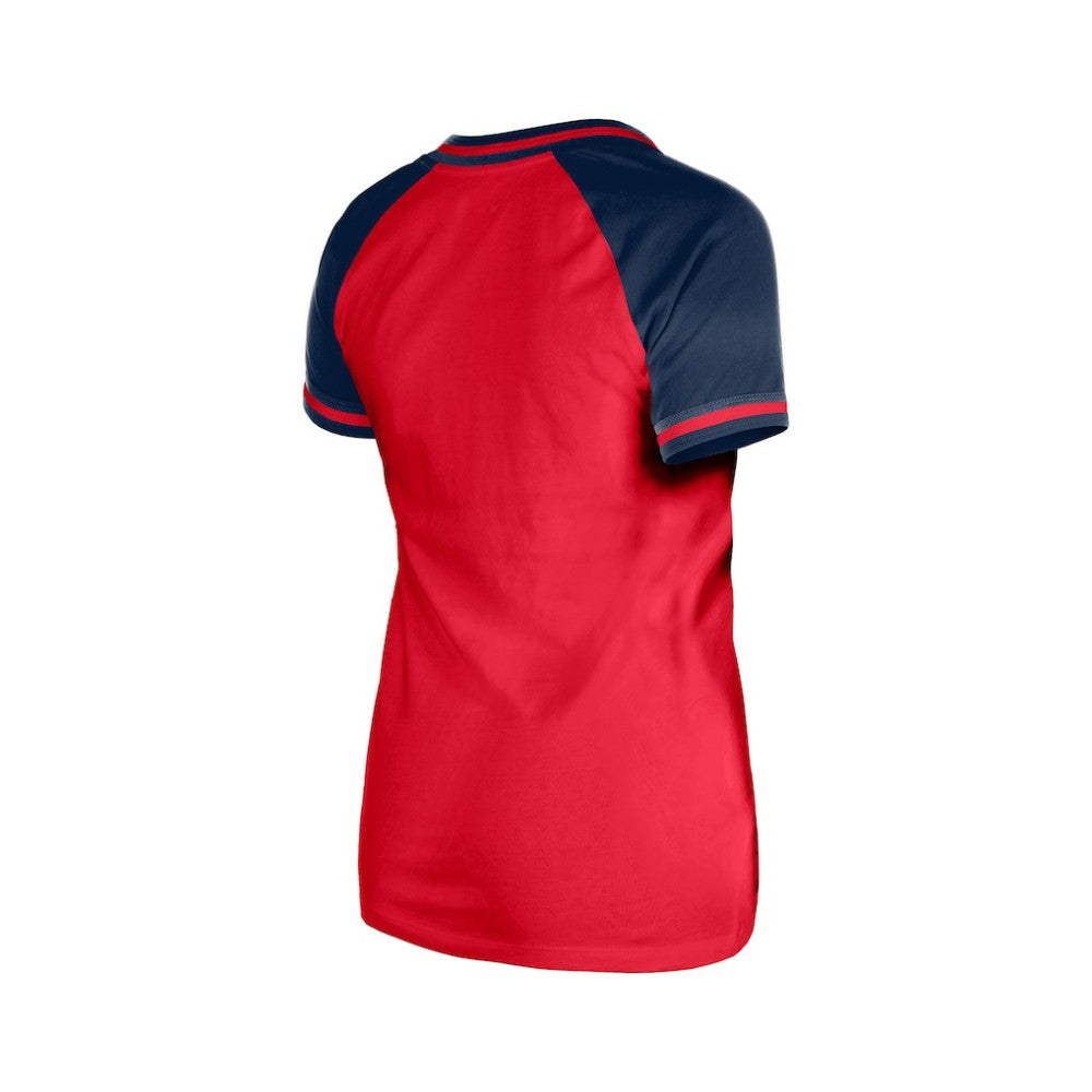 St. Louis Cardinals Women's Gameday V-Neck T-Shirt - Red | New Era
