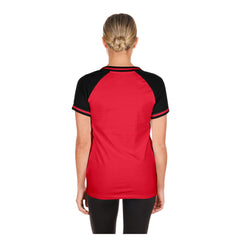 Cincinnati Reds Women's Gameday V-Neck T-Shirt - Red | New Era
