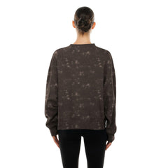 San Diego Padres Women's Throwback Oversized Boxy Sweatshirt - Brown | New Era