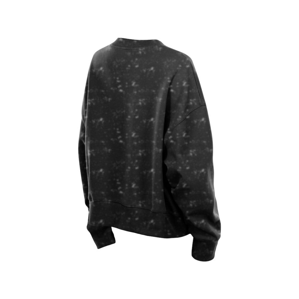 Pittsburgh Pirates Women's Throwback Oversized Boxy Sweatshirt - Black | New Era