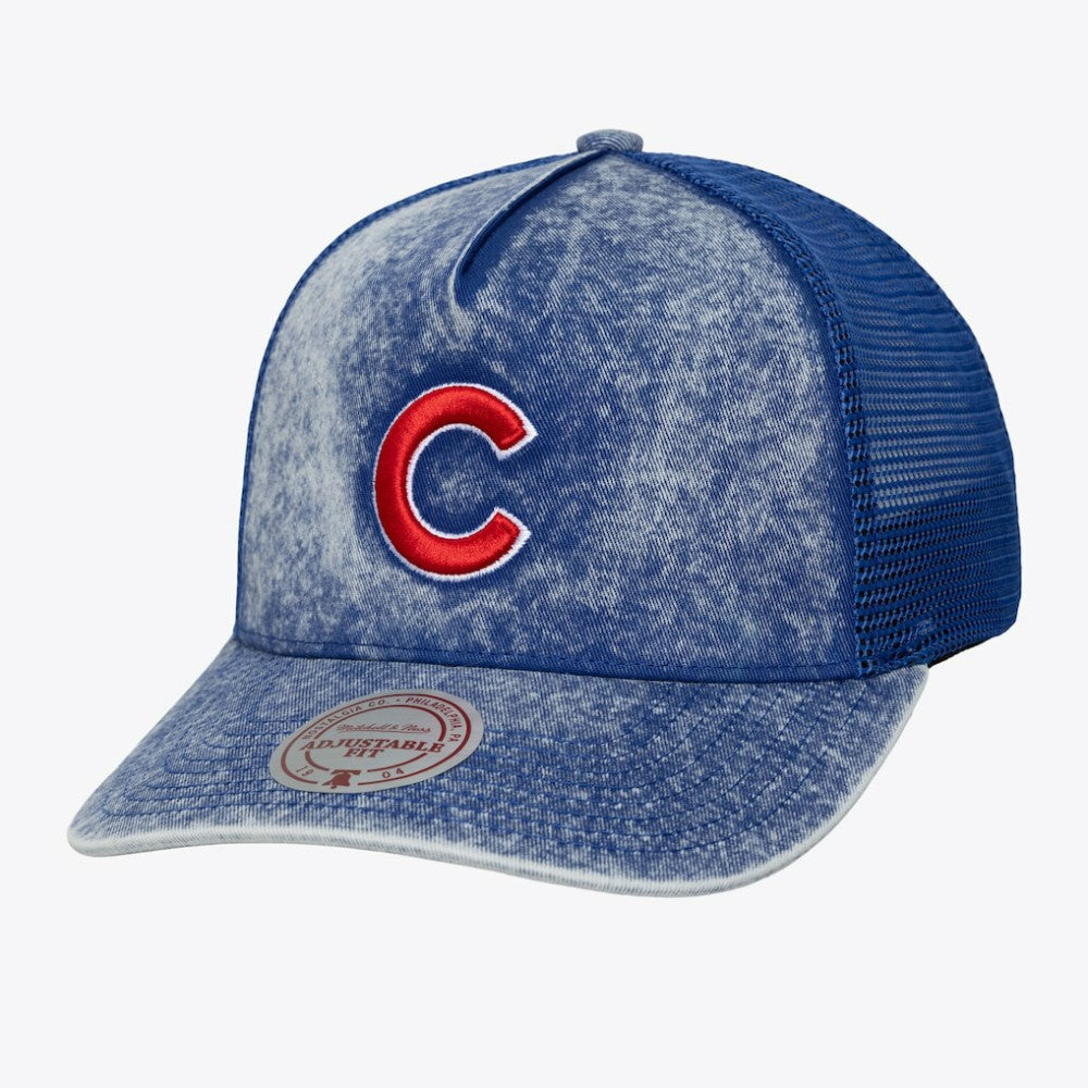 Chicago Cubs Unisex Gameday Adjustable Trucker Hat - Royal | Mitchell & Ness
