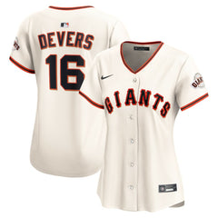 Rafael Devers San Francisco Giants Women's Home Limited Player Jersey - Cream | Nike