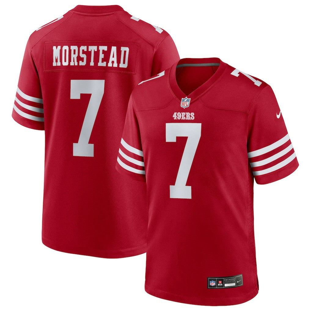 NFL San Francisco 49ers Thomas Morstead  Team Game Jersey