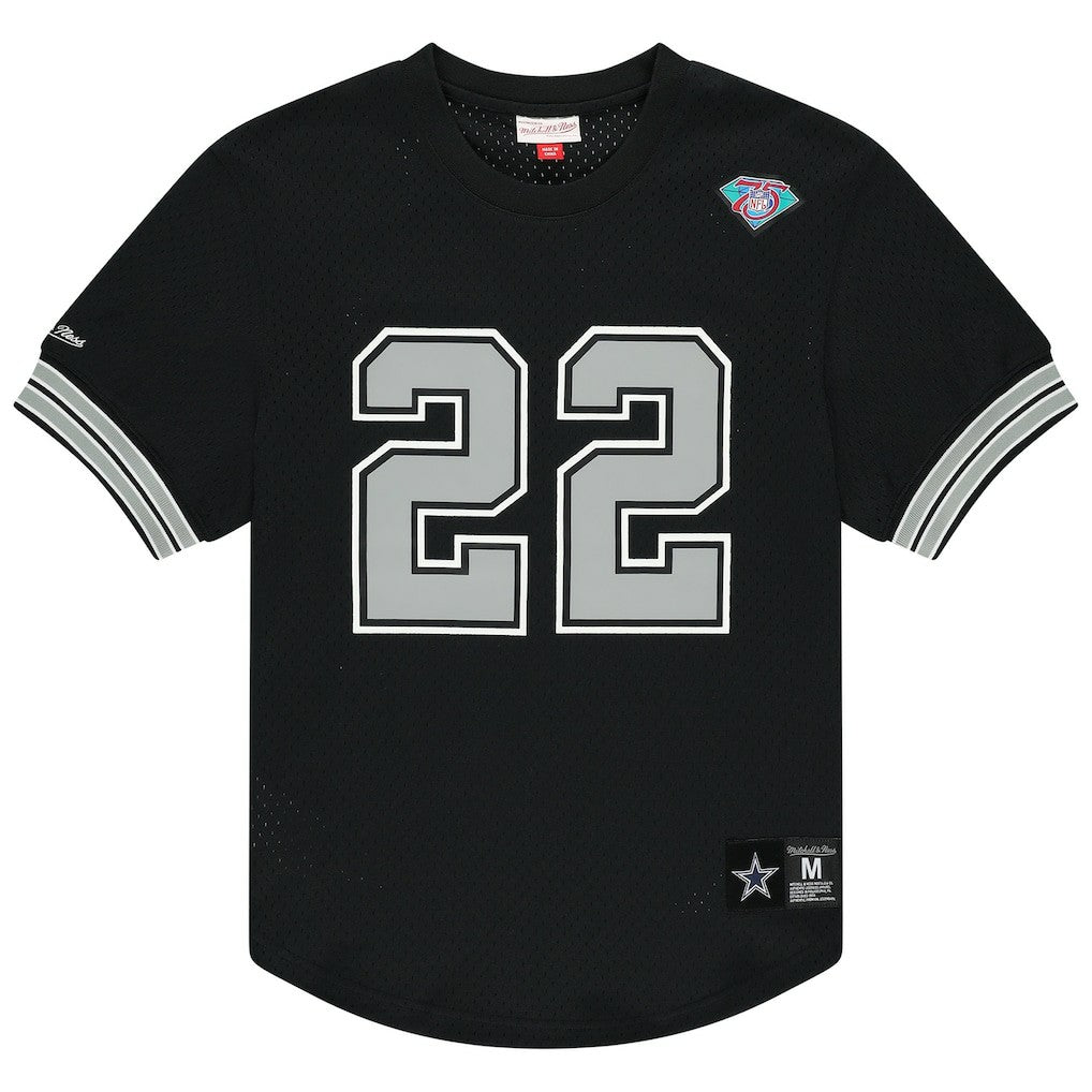 NFL Dallas Cowboys Emmitt Smith  Retired Player Name & Number Mesh Top