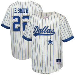 NFL Dallas Cowboys Emmitt Smith  Youth Retired Player Name & Number Baseball Jersey