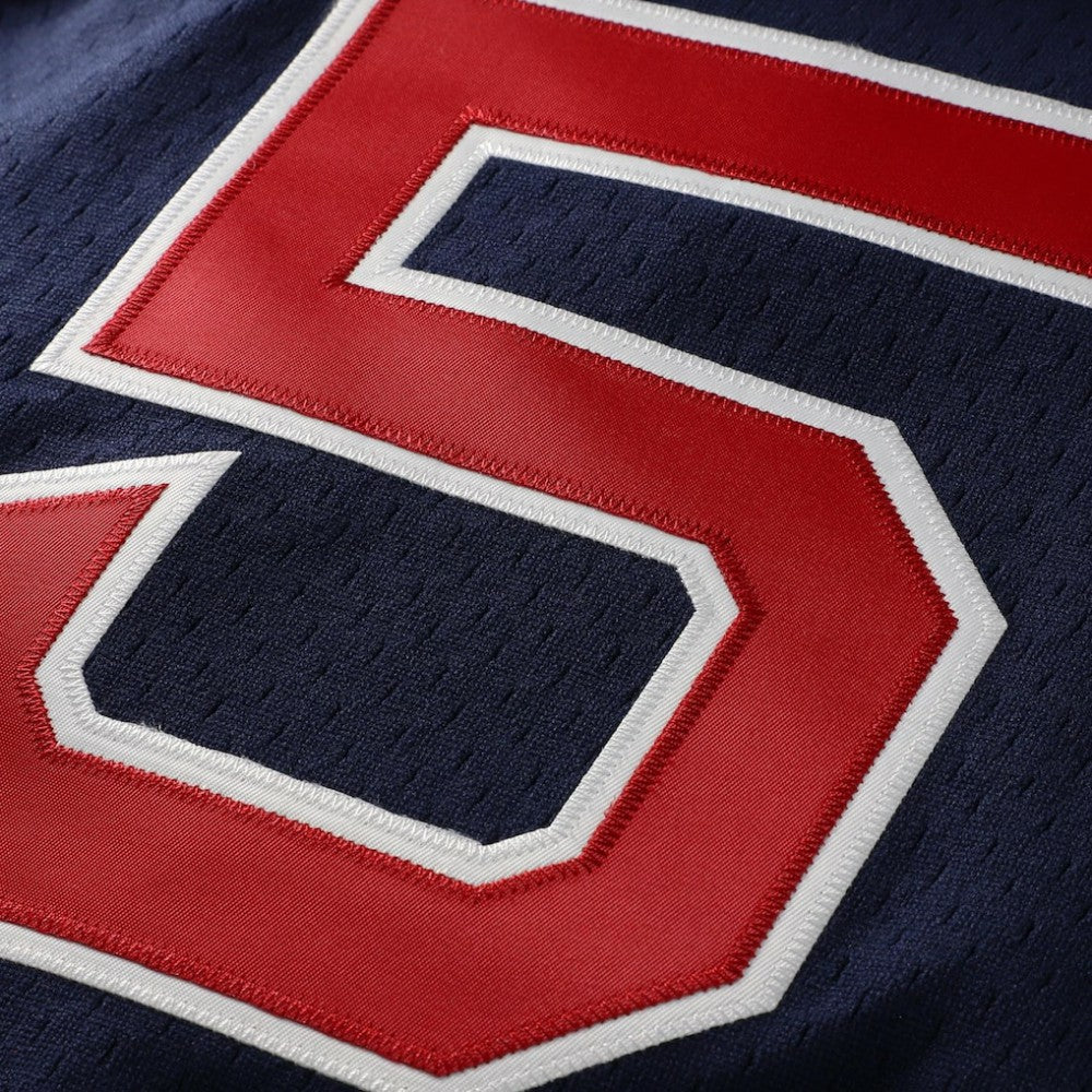 Nomar Garciaparra Boston Red Sox Authentic Batting Practice Jersey - Navy | Mitchell & Ness