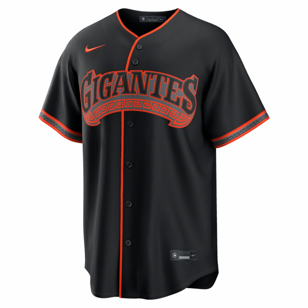 Rafael Devers San Francisco Giants Alternate Replica Jersey - Black | Nike