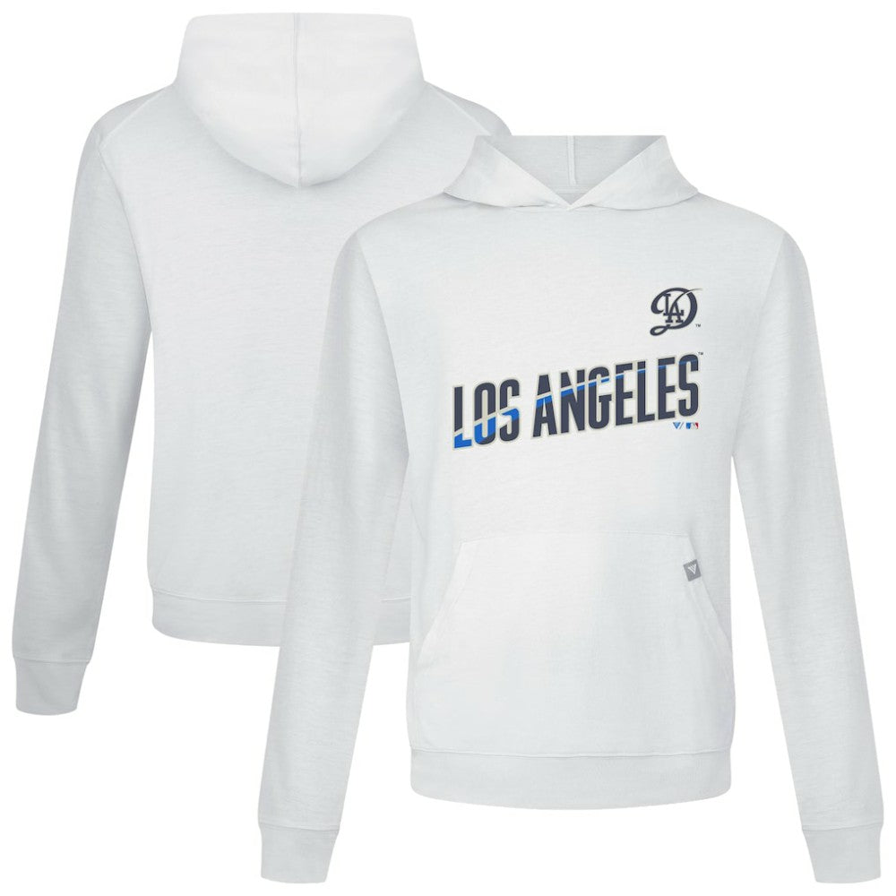 Los Angeles Dodgers Levelwear City Connect Relay Core Logo Pullover Hoodie - White