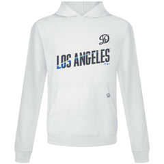 Los Angeles Dodgers Levelwear City Connect Relay Core Logo Pullover Hoodie - White