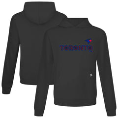 Toronto Blue Jays Levelwear City Connect Relay Core Logo Pullover Hoodie - Black