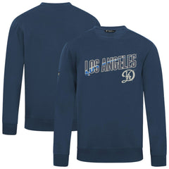 Los Angeles Dodgers Levelwear City Connect Zane Back Splash Sweatshirt - Navy