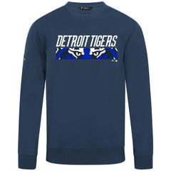 Detroit Tigers Levelwear City Connect Zane Back Splash Sweatshirt - Navy
