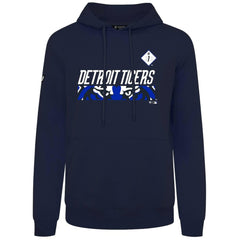 Detroit Tigers Levelwear City Connect Podium Core Logo Pullover Hoodie - Navy