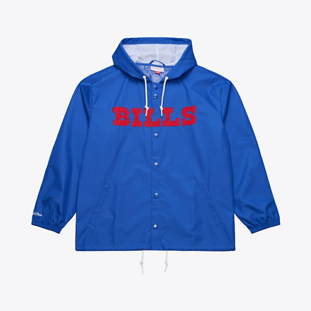 NFL Buffalo Bills Coaches Full-Snap Hooded Windbreaker Jacket
