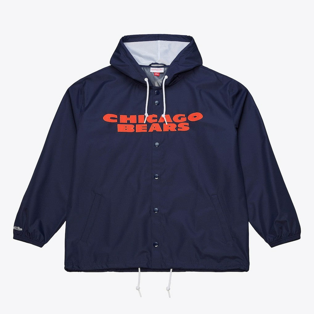 NFL Chicago Bears Coaches Full-Snap Hooded Windbreaker Jacket