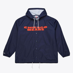 NFL Chicago Bears Coaches Full-Snap Hooded Windbreaker Jacket