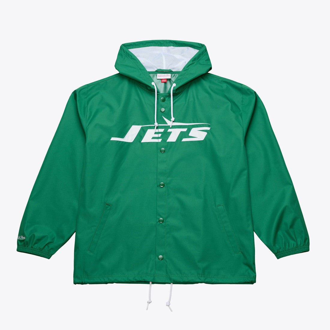 NFL New York Jets Coaches Full-Snap Hooded Windbreaker Jacket