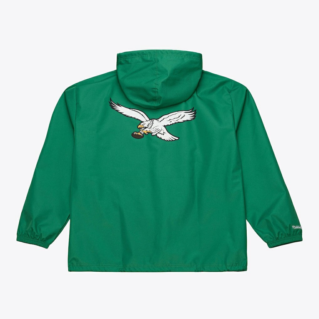 NFL Philadelphia Eagles Coaches Full-Snap Hooded Windbreaker Jacket