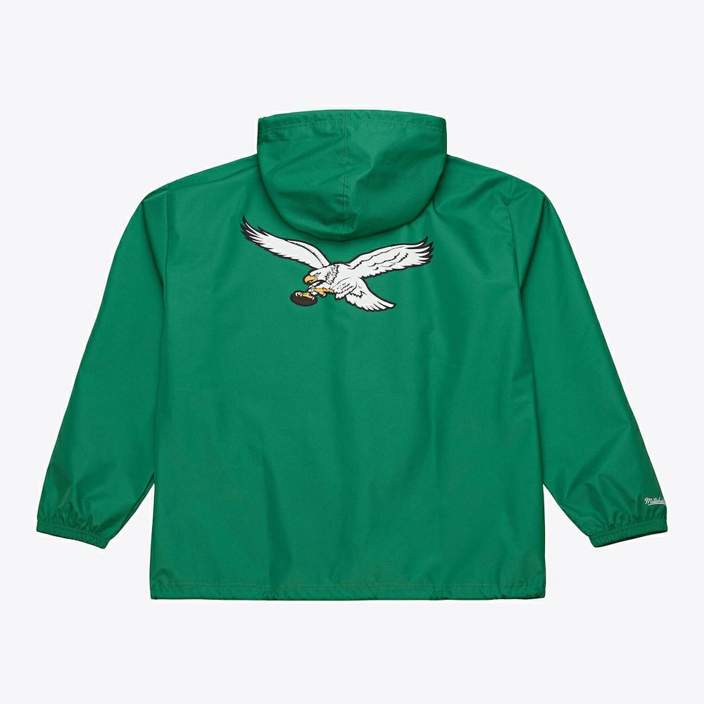 NFL Philadelphia Eagles Coaches Full-Snap Hooded Windbreaker Jacket