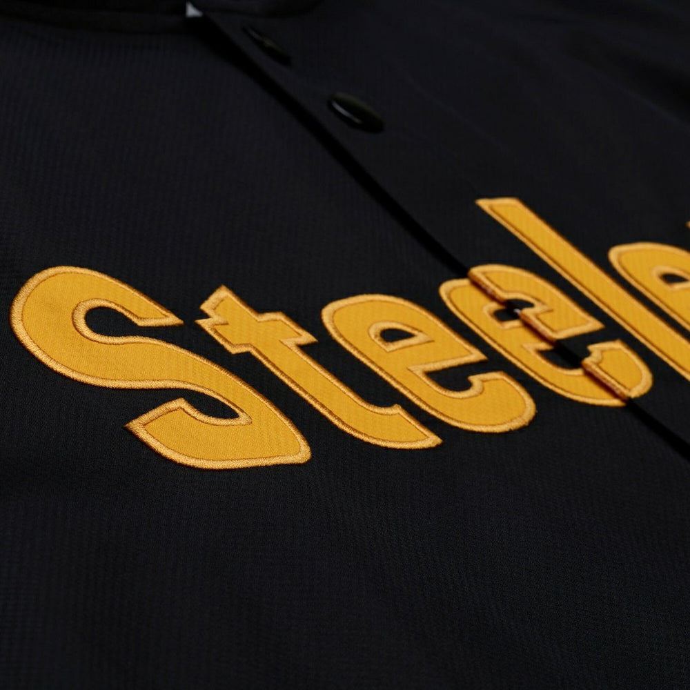 NFL Pittsburgh Steelers Coaches Full-Snap Hooded Windbreaker Jacket