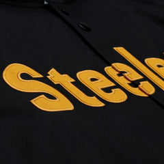 NFL Pittsburgh Steelers Coaches Full-Snap Hooded Windbreaker Jacket