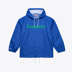 NFL Seattle Seahawks Coaches Full-Snap Hooded Windbreaker Jacket