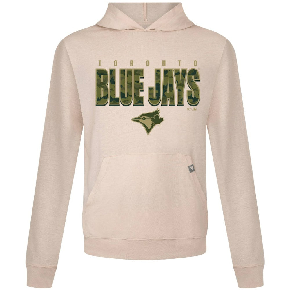 Toronto Blue Jays Levelwear Relay Protect Pullover Hoodie - Khaki