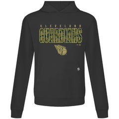 Cleveland Guardians Levelwear Relay Protect Pullover Hoodie - Black