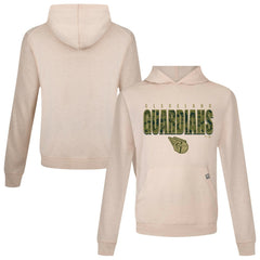 Cleveland Guardians Levelwear Relay Protect Pullover Hoodie - Khaki