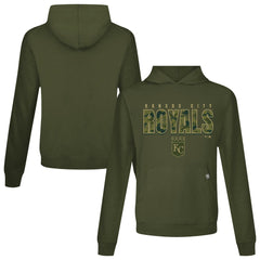 Kansas City Royals Levelwear Relay Protect Pullover Hoodie - Green
