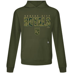 Kansas City Royals Levelwear Relay Protect Pullover Hoodie - Green