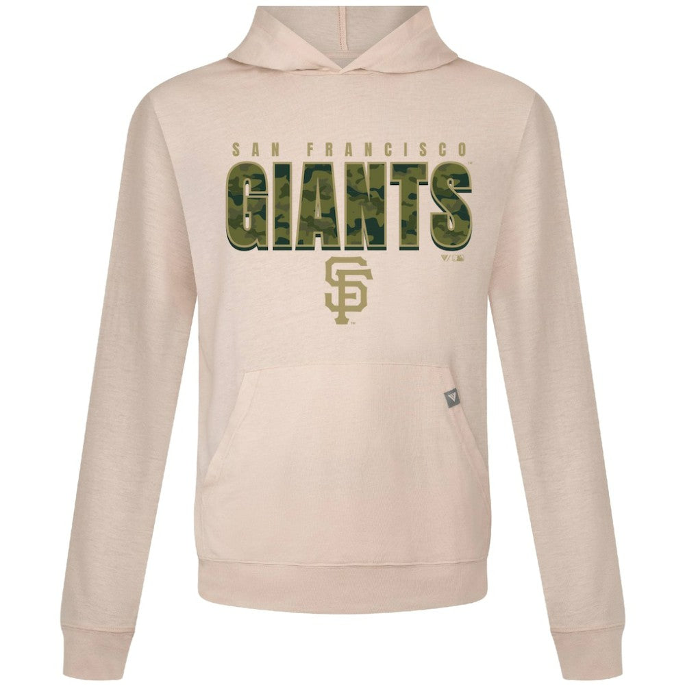 San Francisco Giants Levelwear Relay Protect Pullover Hoodie - Khaki